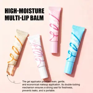 Soft Gloss Lip Balm with Double-Locking Structure, Precise Application, Natural Brightening, Radiant Finish, Beginner-Friendly & Long-Lasting