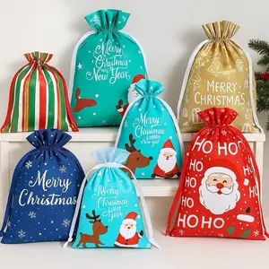 50PCS Christmas Gift Wrapping Set (25 Colorful Bags + 25 Tags) – Random Patterns, Say Goodbye to Single-Style Gift Bags, Perfect for Holiday Gifts