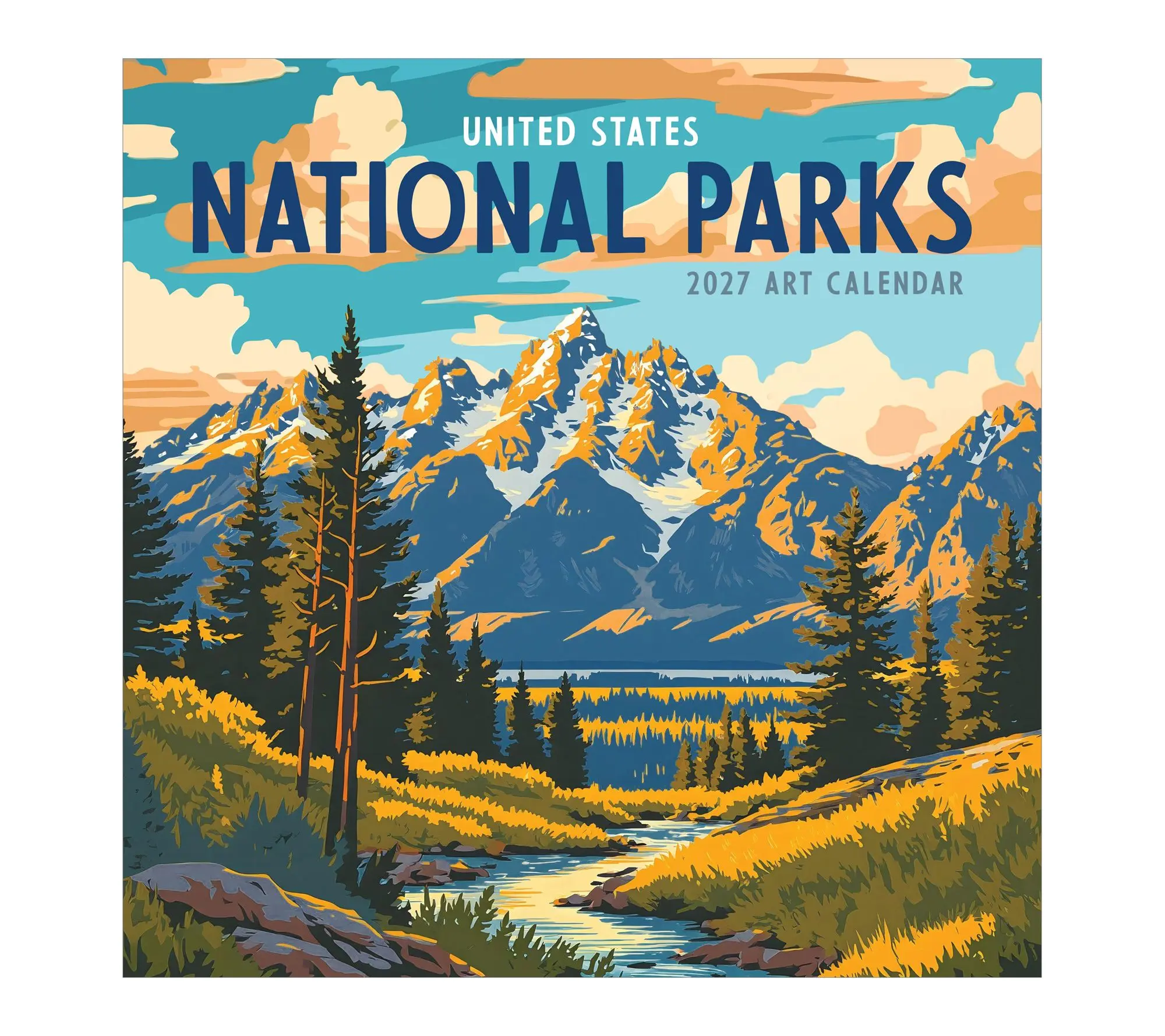 TF Publishing 2027 National Parks Art Calendar