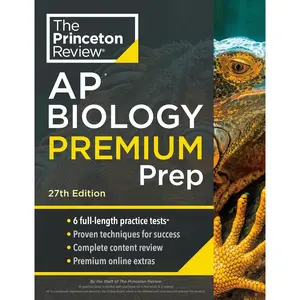 Princeton Review AP Biology Premium Prep, 27th Edition: 6 Practice Tests + Digital Practice Online + Content Review (College Test Preparation) 27th Edition