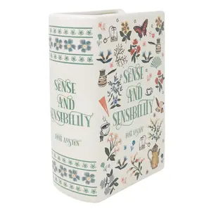 Large Book Vase, Sense and Sensibility