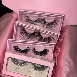 Kiara Cosmetics Ultimate Mink Lash Bundle - 4 Pairs of Glam Lashes for Eyelash Extensions & Makeup Enhancer - Precision Style Enhancing Lashes