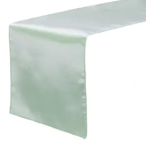 14 x 108 inch Satin Table Runner Mint Green