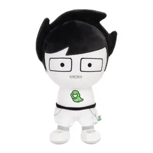 Homestuck John Egbert Plush Toy Paradoxum Games Minigunner Stuffed Doll Cute Plushies Kids Birthday Christmas Gifts