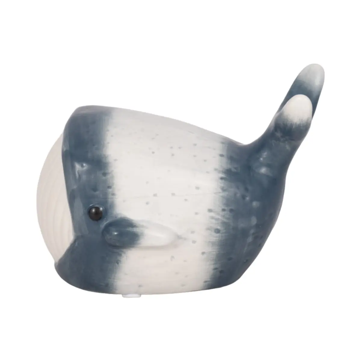 212 MAIN 6 in. Lightweight Blue & White Whale Decor Figurine - Home Decor Accent, Animal Ornaments, Collectible Statue