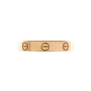 Pre-owned Cartier Love Wedding Band Ring 18K Yellow Gold by Rebag