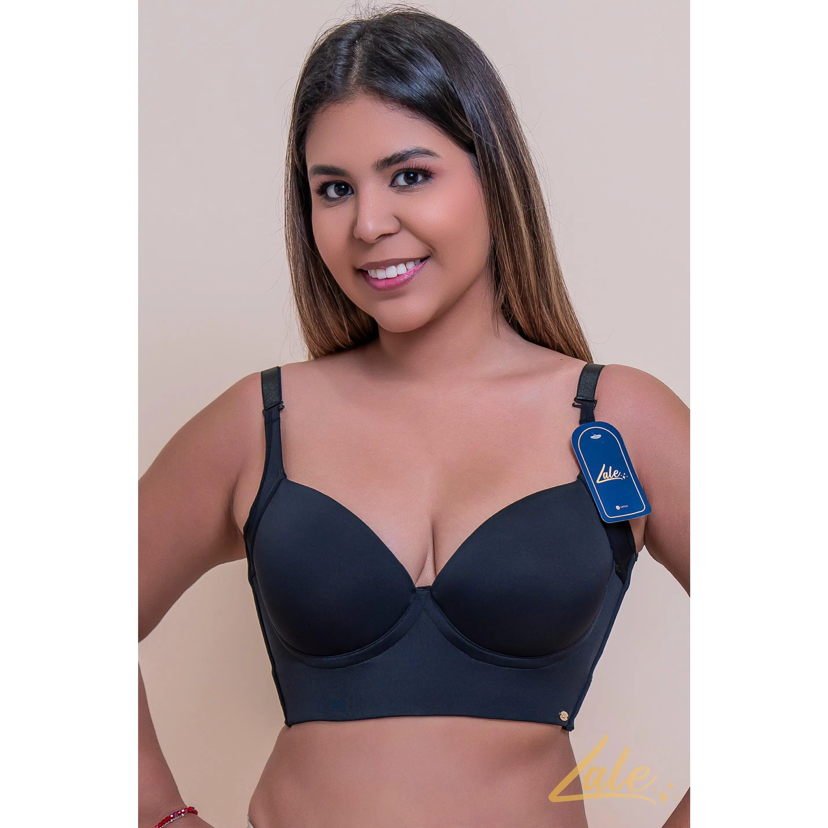 Powernet Compression Push-up Bra with Posture Corrector Straps - Elegant and Comfortable