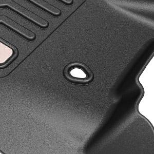 YITAMOTOR Floor Mats for 2013-2018 Dodge Ram 1500/2500/3500, 2019-2024 Ram 1500 Classic (NOT for New Body) with 1st Bench Seats, Custom Fit, 1st Bench Seats