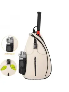 Elegant Badminton Bag, Outdoor Sports Training Shoulder Tennis Bag, Pickleball Backpack, Crossbody Bag, Fashionable and Stylish Design
