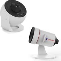 White globe + planetarium starry sky projection la