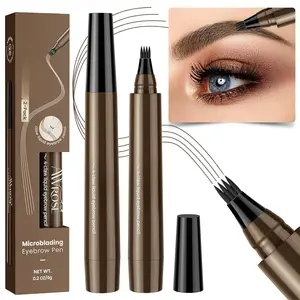 Dark Brown Eyebrow Pencil Microblading Eyebrow Pen Tat Brow Pen - Easily Draw Natural Eyebrows