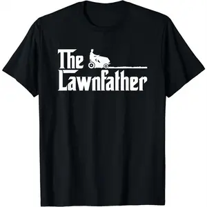 The Lawnfather funny lawn mowing T-Shirt