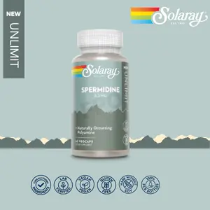 Solaray Spermidine 3.3 mg VegCaps -  Healthcare & Fitness Supplement