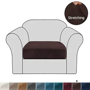 Modern Velvet Couch Cushion Cover