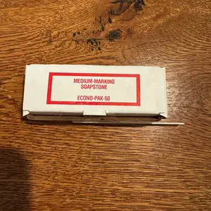 1/16” Thin Marking Soapstone Pack 1/16” Thin Marking Soapstone Pack