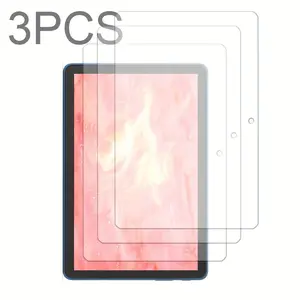 3-Pack Tempered Glass Screen Protector for Kindle Fire HD 10/max 11/7 2022, High Clarity 9h Hardness, Easy Install, Anti-Scratch & Shatterproof