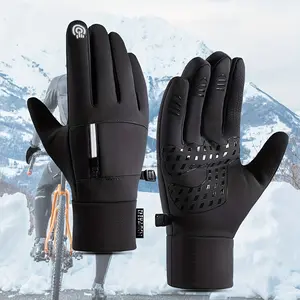 Men'S Winter Gloves Designed for Touchscreen Use, Featuring a Non-Slip Grip, Windproof Properties, And Warmth for Cycling And Hiking. Also Suitable for Women to Keep Their Hands Warm