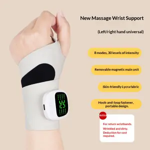SooRadiant 3-in-1 Cordless Hand & Wrist Massager | Heat Therapy with 8 Modes & 30 Intensity Levels | Portable Relief for Arthritis, Carpal Tunnel & Tendon Pain | Ideal Gift