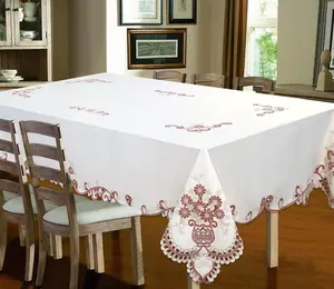Camila Embroidered Tablecloth
