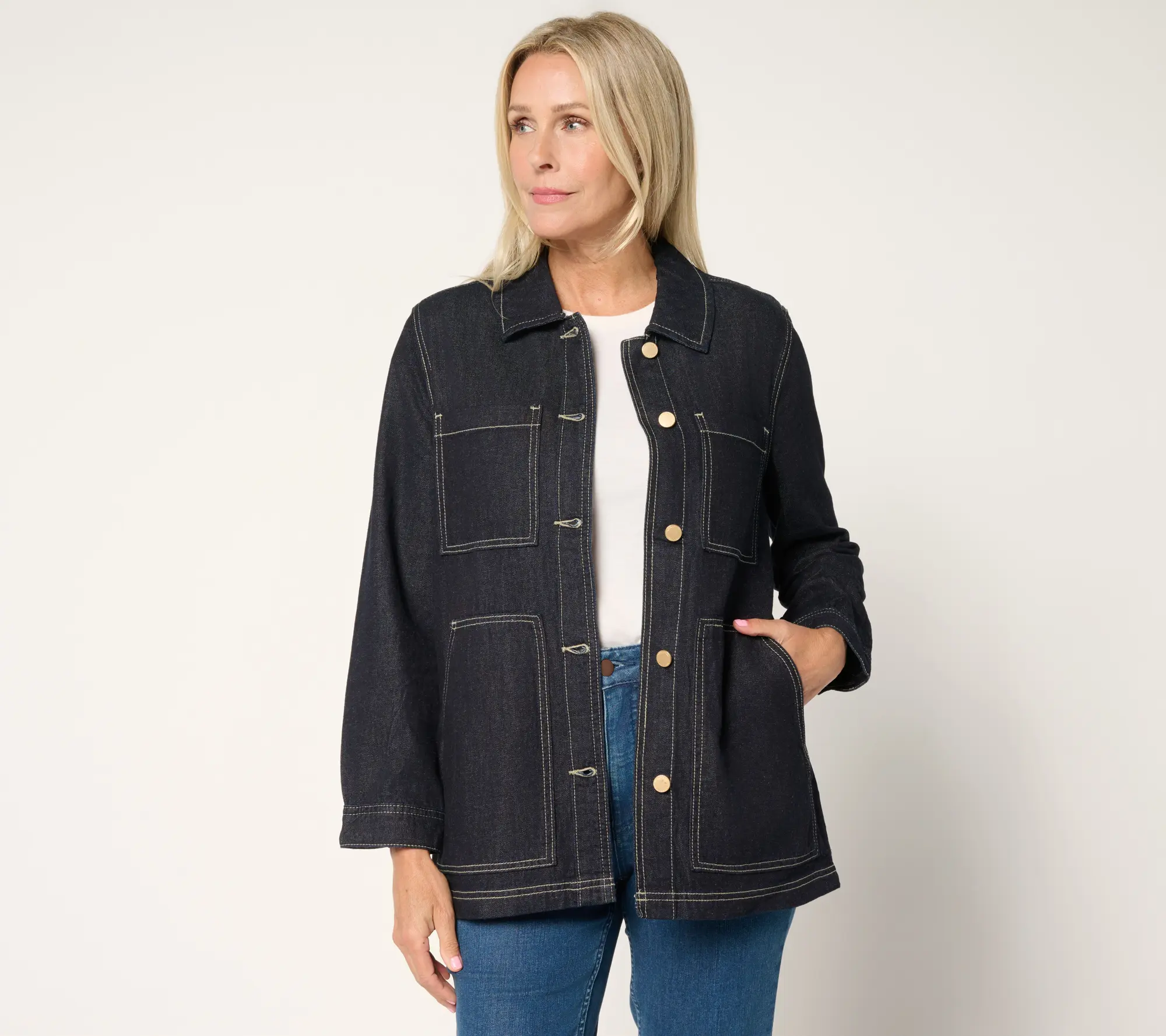 Liverpool Los Angeles Patch Pocket Jacket Liverpool Los Angeles Patch Pocket Jacket