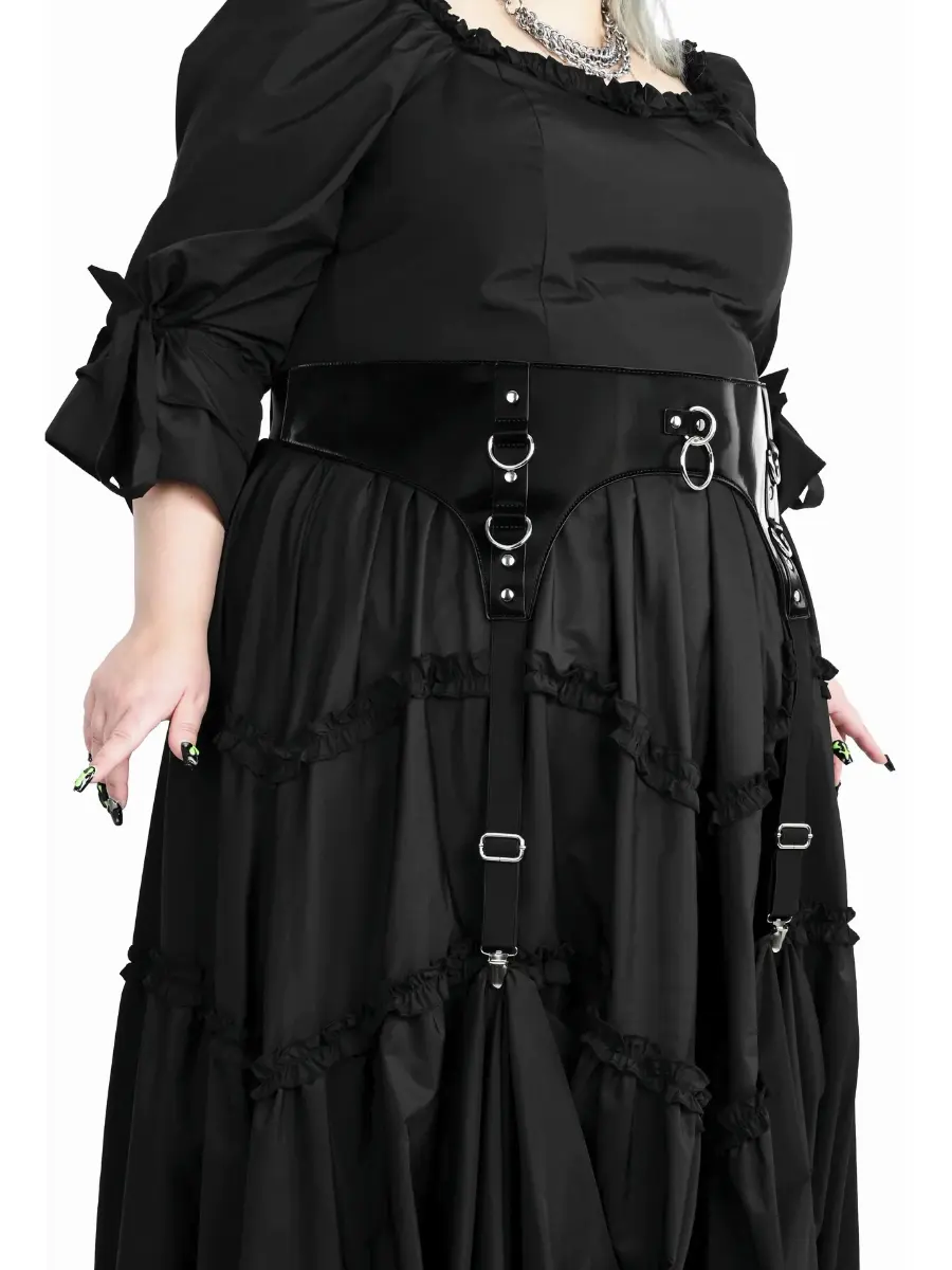 Liquid Velvet Garter Belt FOXBLOOD RESTOCKED!