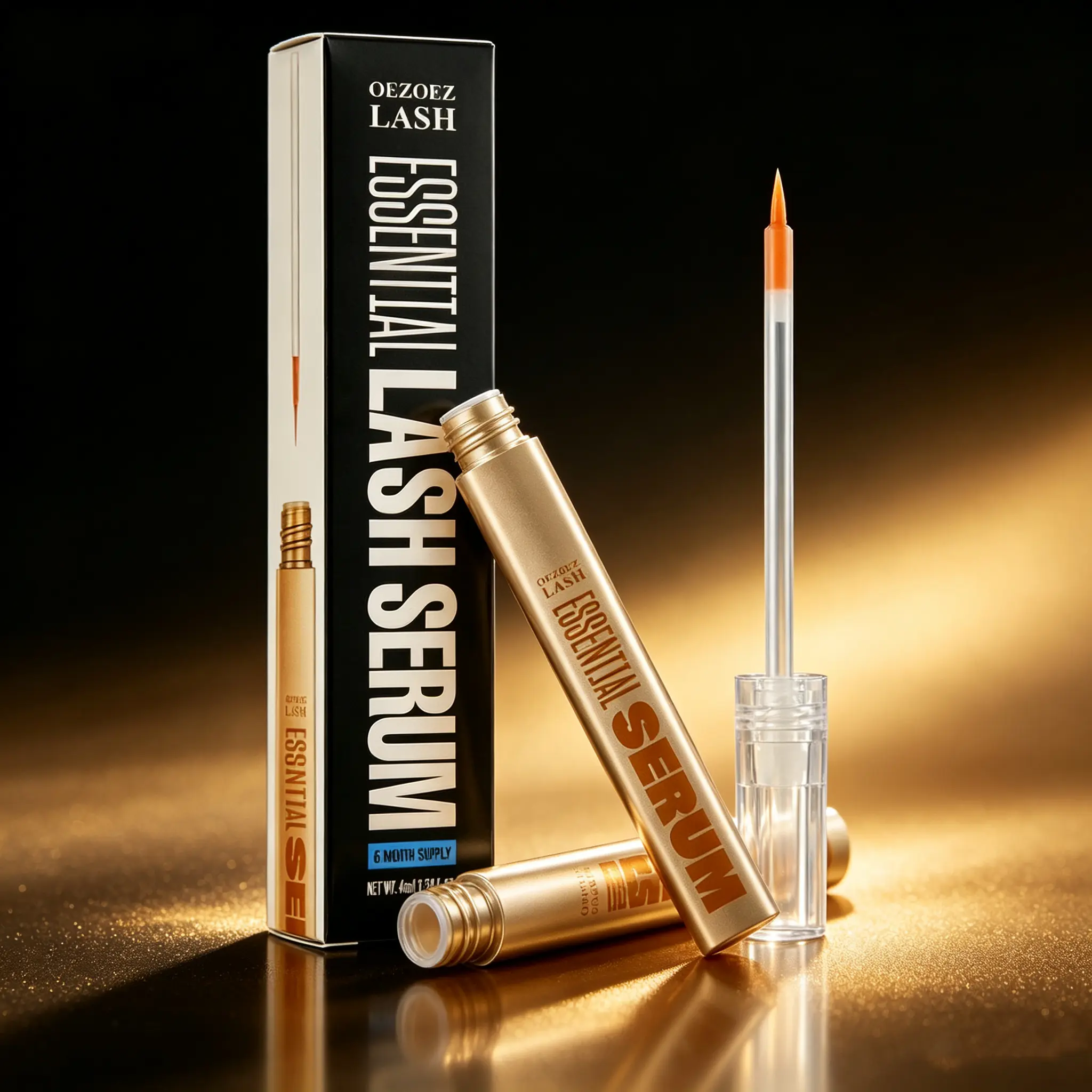 Lash Serum for Longer Looking Lashes – Babe Lash Essential Eyelash Serum with Biotin & Amino Acids, Lash Enhancing Treatment for Natural Lashes & Extensions, Vegan & Cruelty-Free, TikTok Viral Lash Goals