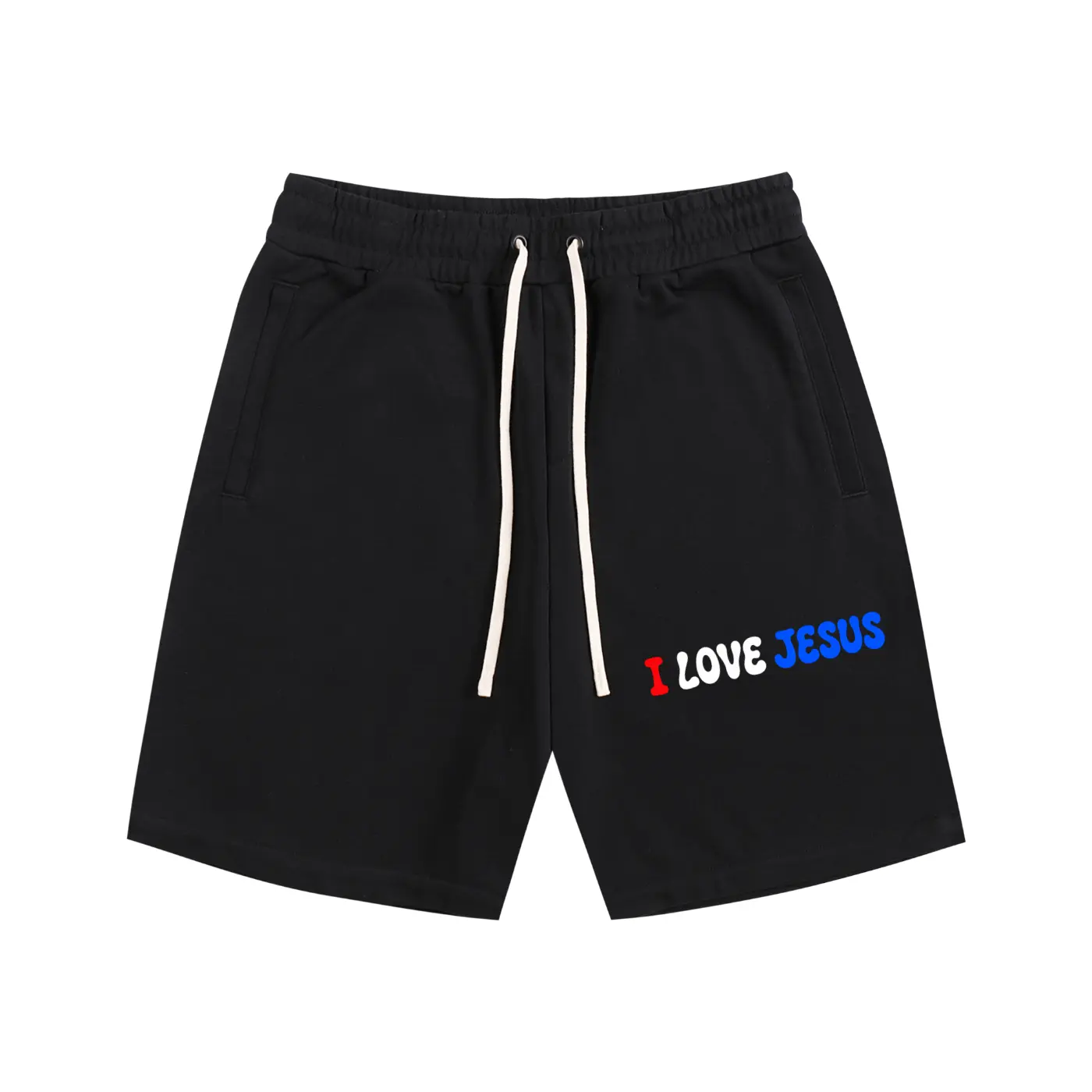 USA I love Jesus Shorts