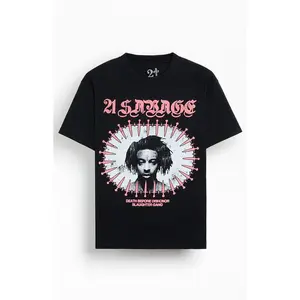 PacSun Men's 21 Savage Face T-Shirt - Multicolor