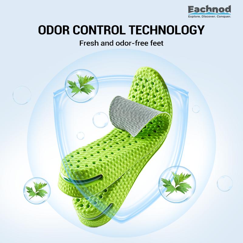 Comfortable Insoles with Air Cushion Height-Increasing Effect and Arch Support