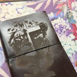 Handmade Leather Journal – Faith-Inspired