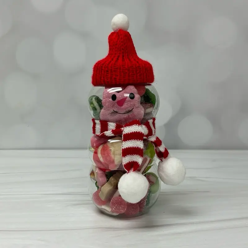 Limited! Holiday Snowman Swedish Candy Sweet and Sour Half Pound snack Mix