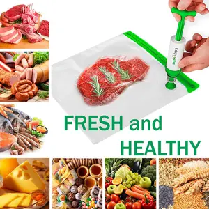 Keep Food Fresh Longer! Vacuum Composite Packaging Bags – Airtight, Leak-Proof & Reusable for Meal Prep & Sous Vide