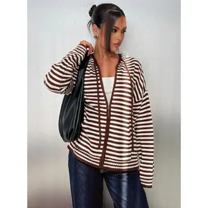 Brienna Zip Jacket Brown