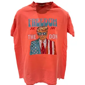 FREEDOM THE Don Trump 2024 T-Shirt -Comfort Colors Shirt High Quality TShirt Funny Shirt Unisex shirt GenX Shirt Cotton Soft Relaxed Fit