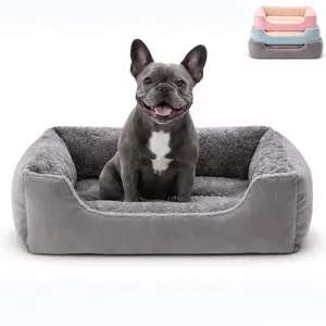 Dog Bed & Cat Bed Calming Sleeping Bed - Super Soft, Warm Mat Pad Kennel for Puppies & Cats
