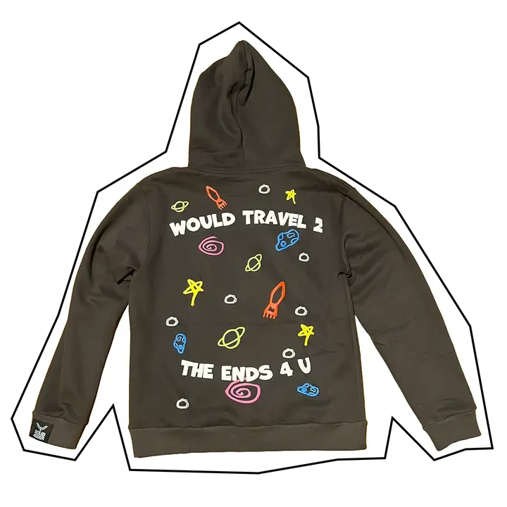 “2 THE ENDS 4 U” PUFF HOODIE