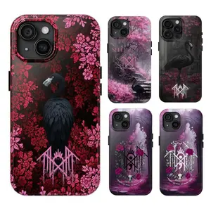 Sleep Token Flamingo Phone Case For iPhone 17 Pro Max 16 15 14 13 12 11 for Samsung S21 S22 S23 S24 S25 Phone Case|Tough phone case|Halloween gift|Best Gift