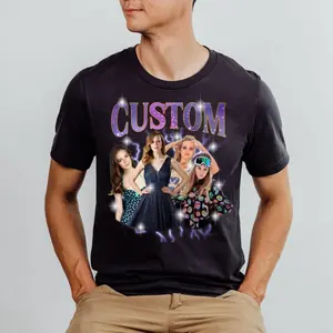 Girlfriend Birthday Gift, Custom Girlfriend Shirt, Custom Bootleg Shirt, Gift For Boyfriend, Gildan Unisex, Premium Quality
