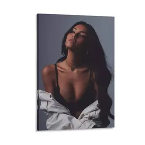 Madison Beer Poster Canvas Wall Art For Room Aesthetic And Decor (1) Canvas Poster Bedroom Decor Sports Landscape Office Room Decor Gift