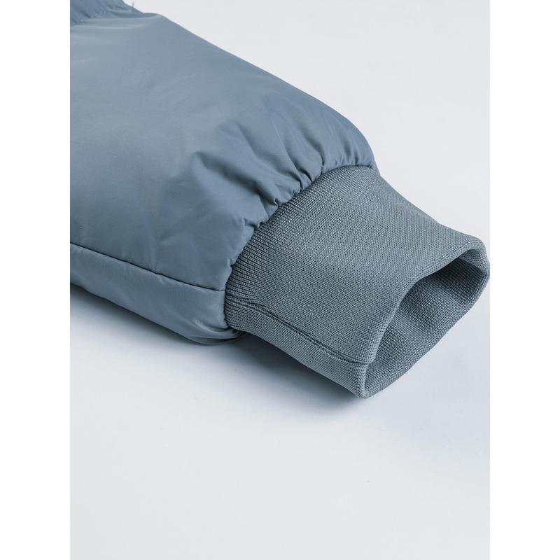 Men's Plain Pocket Zip Up Thick Warm Hooded Puffer Coat, Regular Fit Long Sleeve Padded Winter Coat, Menswear, Cold Weather Gear, Mens Clothing, Jackets for Men, Jackets, Men's Clothing