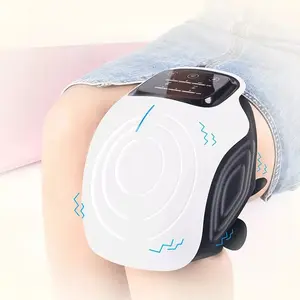 Knee massager, hot compress red light therapy three in one, wireless portable Lightweight knee therapy equipment, thoughtful gifts from grandparents, preferred by fitness enthusiasts, Knee Pain Tool