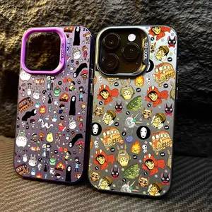 Spirited Away Anime Coque For Apple iPhone 17 17Air 16e 16 14 15 12 13 11 Pro Max Case Plus Spirited Drogan Cat Phone Cover Christmas gift