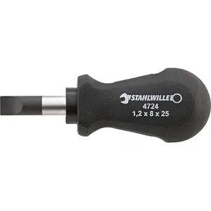 Stahlwille 47241045 4724 DRALL 3.5mm Slotted Stubby Screwdriver