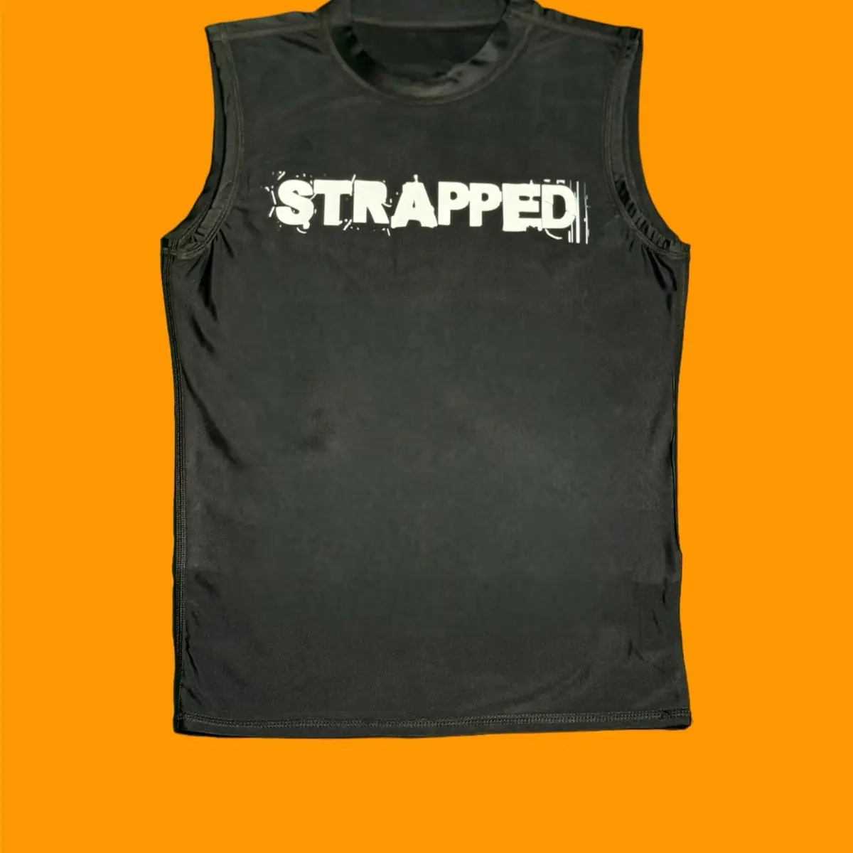 Authentic CRE “STRAPPED” sleeveless Compression shirt