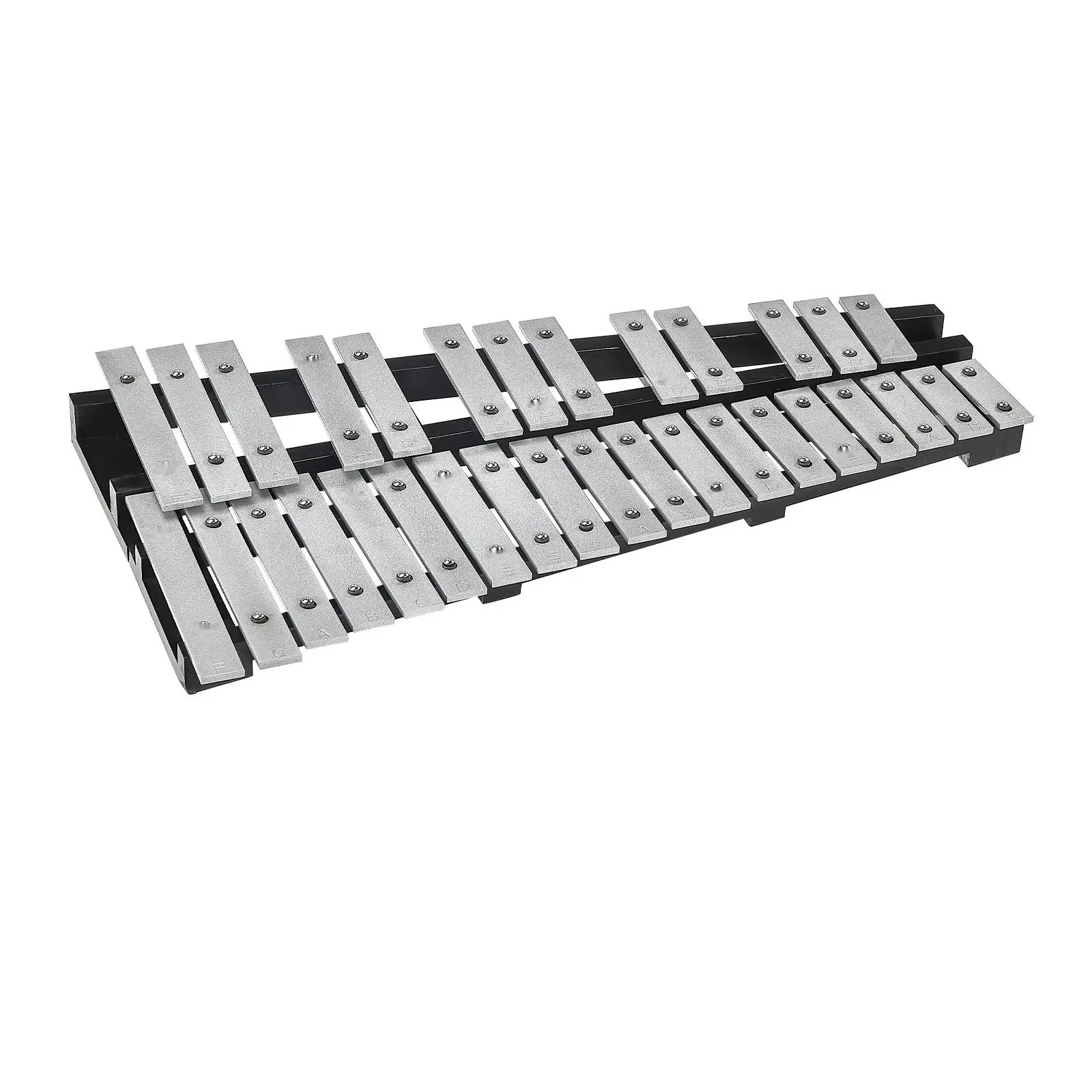 32-Note Glockenspiel Xylophone Bell Kit With Mallets, Drum Sticks And Carrying Case, Professional Percussion Instrument Set For Adults And Students, Durable Alloy Frame For Easy Playability And Music Education