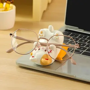 Charming Cat-Shaped Resin Phone Stand -Gift for Birthdays, Cute Desk Decor, for Decorations, Home Decor Collectible Figurines