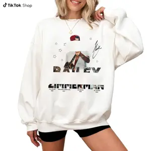 Bailey Text Music T-Shirt, Shirts For Fan, Sweatshirt Hoodie