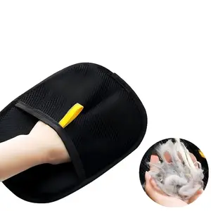 Pet Hair Remover Electrostatic Grooming Glove, Double-Sided Brush Design, Strong Adhesive Hair Removal for Cat and Dog Fur, Pet Grooming and Cleaning Tool
