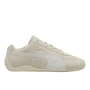 PUMA Womens Speedcat Og Lace Up Sneakers Shoes Casual - Beige