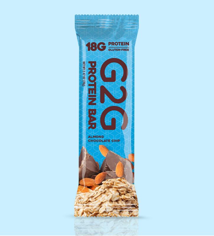 G2G Protein Bars – 8-Pack | 18g+ Protein